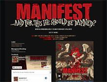 Tablet Screenshot of manifestmetal.com